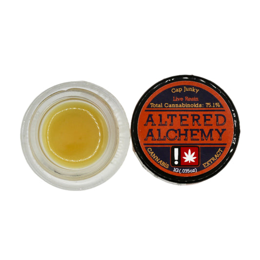 Altered Alchemy | Cap Junky | Live Resin 1g